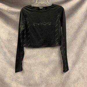 bebe Bandage Crop Top